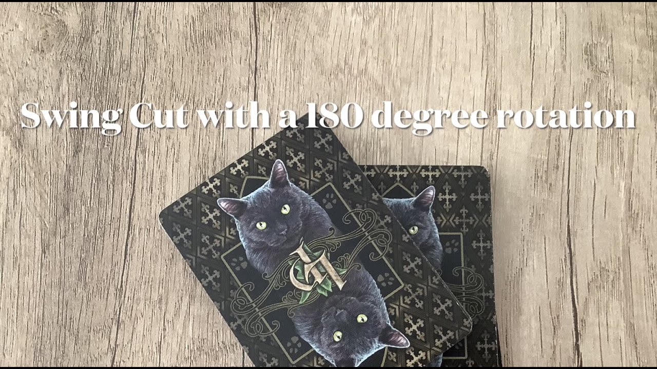 Epic Swing Cut with a 180 degree rotation - BeginnerCardTricks