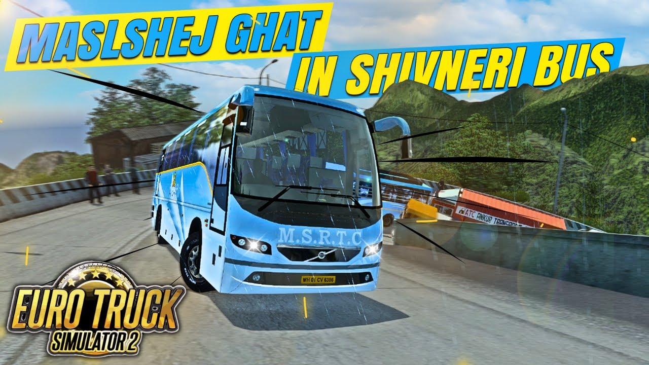 ✨JOURNEY THROUGH DANGEROUS MALSHEJ GHAT IN LEGENDARY SHIVNERI BUS | REALISTIC INDIAN TRAFFIC | 