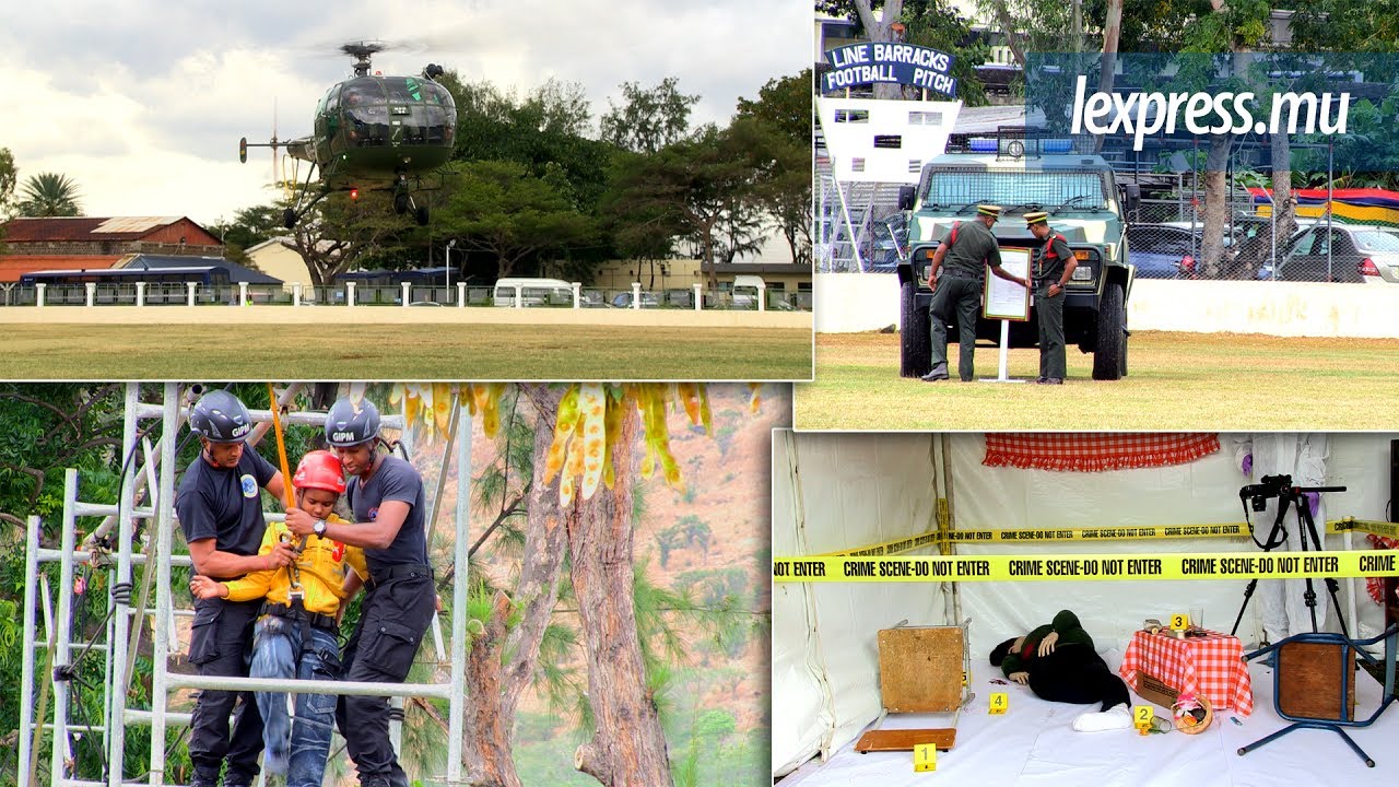 250 ans: la police fait son show