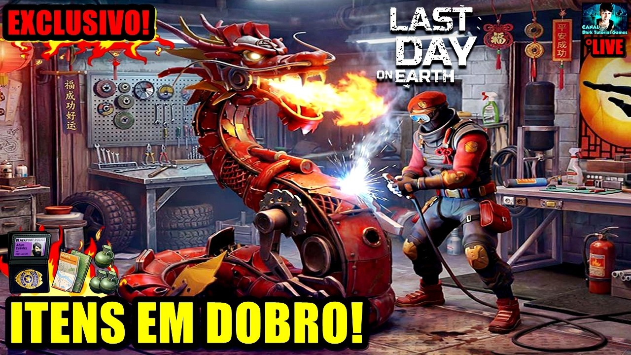 ●SUPER EVENTO NA DELEGACIA 🤯— MULTIPLIQUE AS CARTEIRAS ROXAS 👁 Last Day On Earth