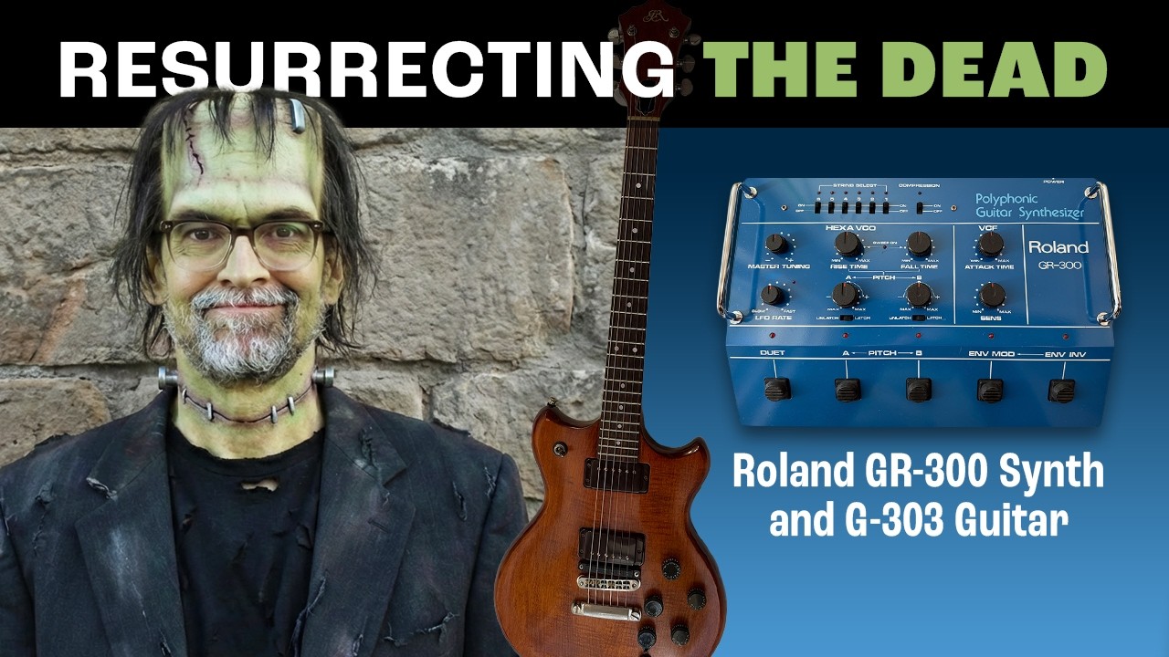 Modern Jazz Noise: vintage Roland GR-300 and G-303