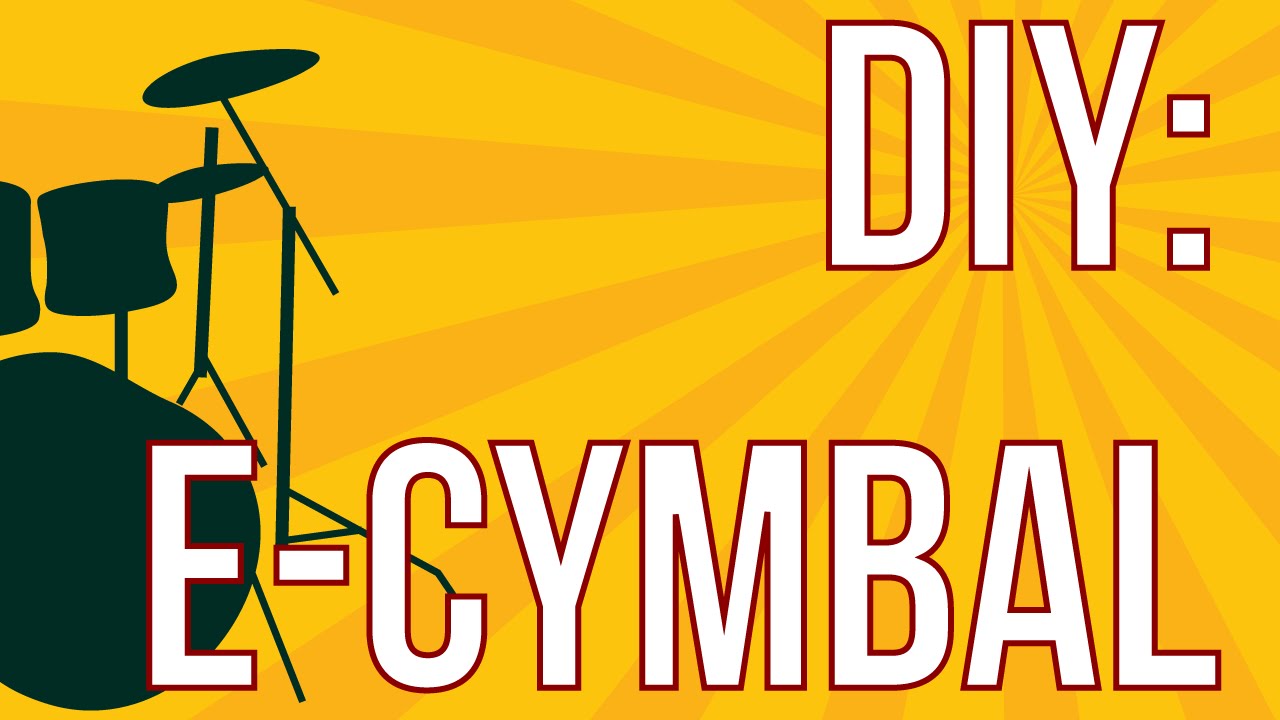 DIY: e-Cymbal Trigger Made From Junk!