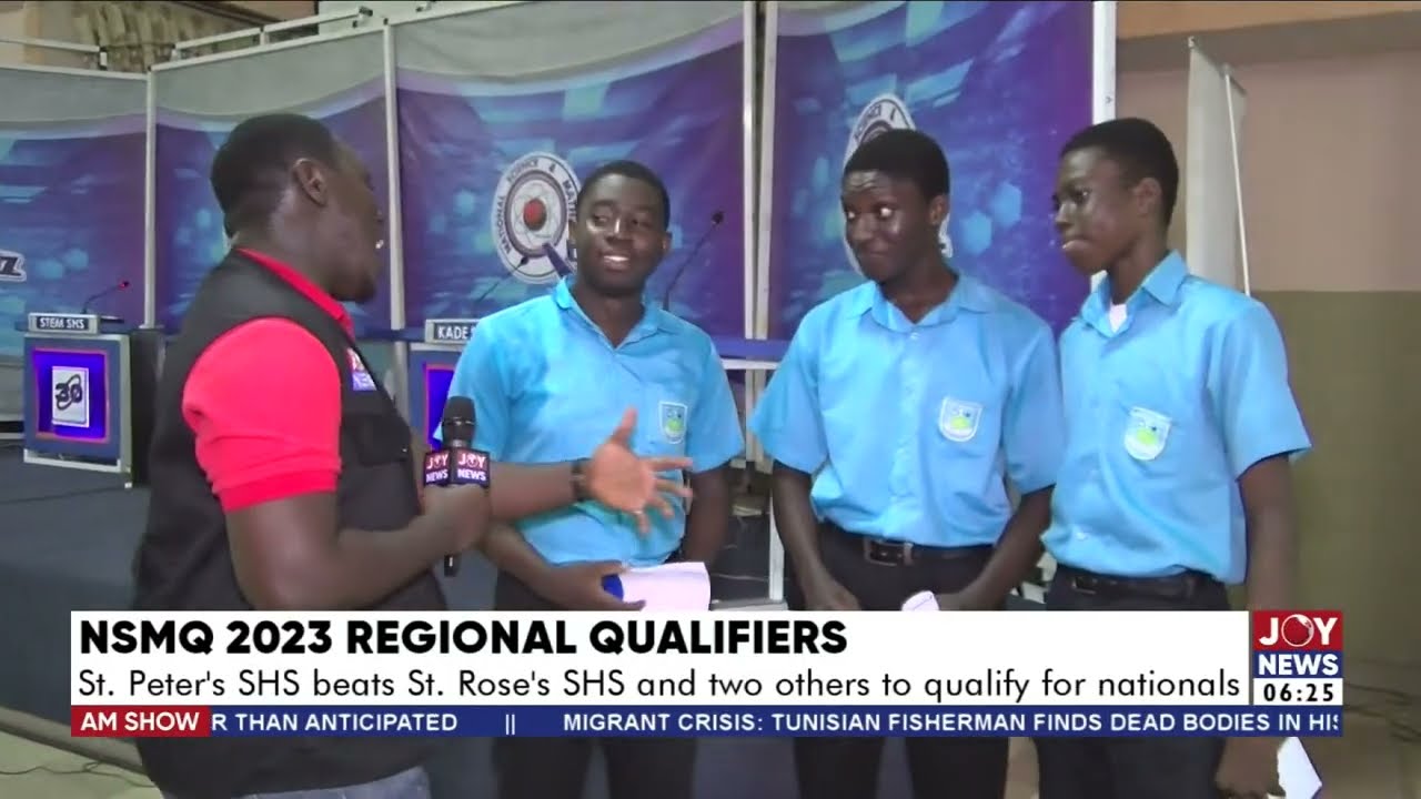 NSMQ 2023 Qualifiers: St. Peter's SHS beats St. Rose's SHS and 2 others to qualify for nationals