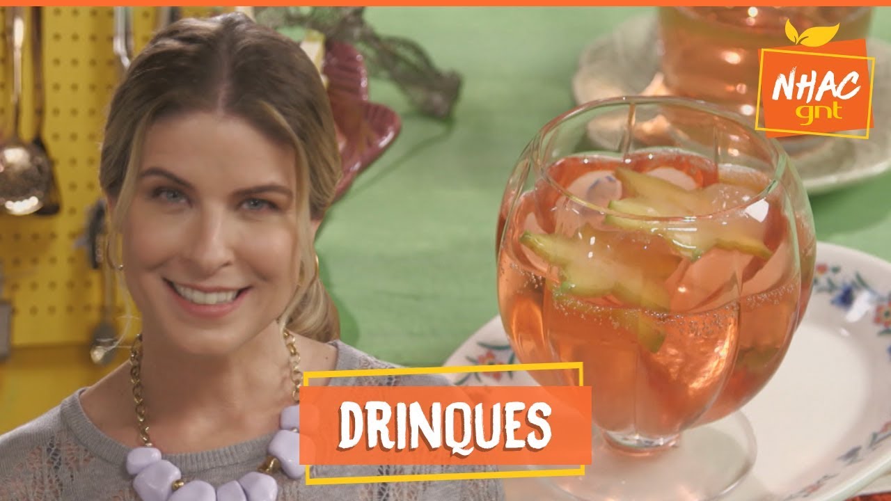 DRINQUES PARA FAZER EM CASA com gim, cachaça e vinho | Rita Lobo | Cozinha Prática