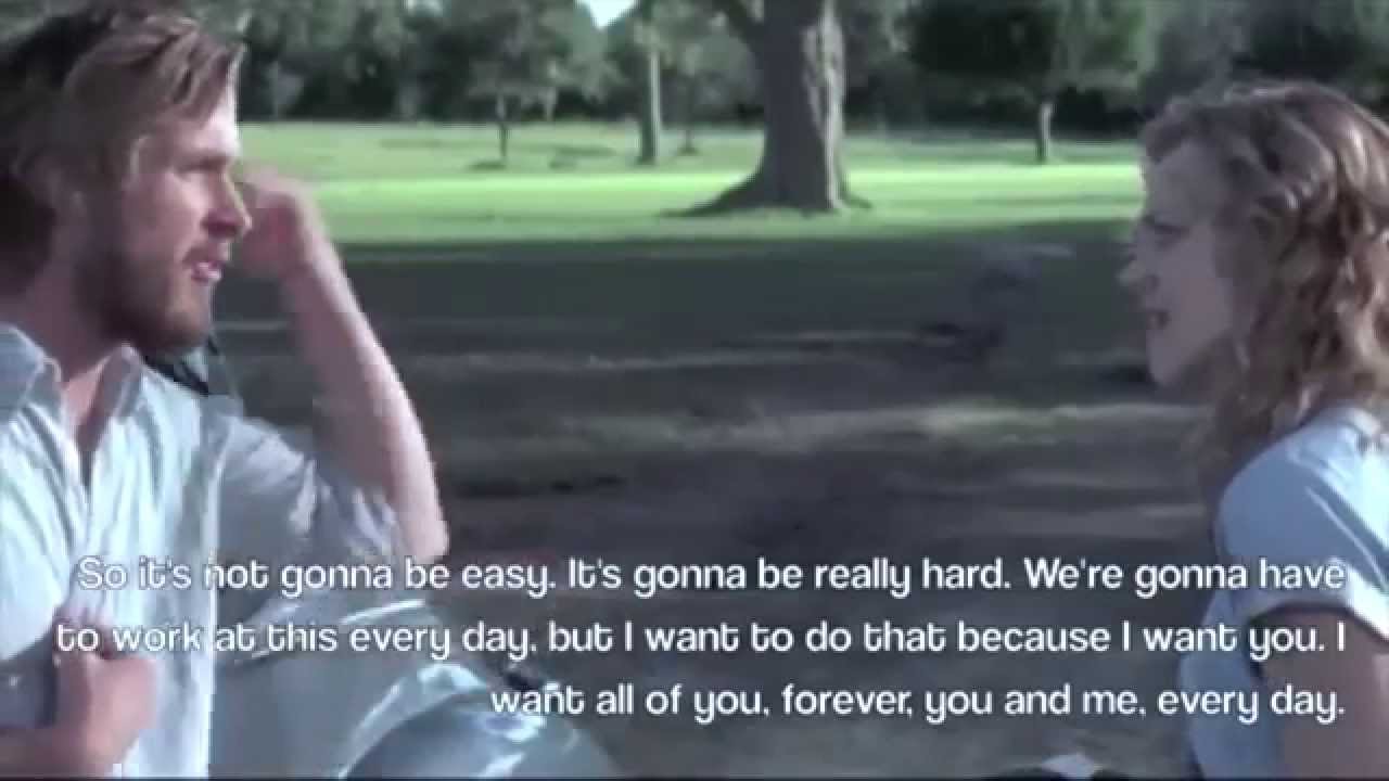 [Movies Love Quotes] THE NOTEBOOK - 