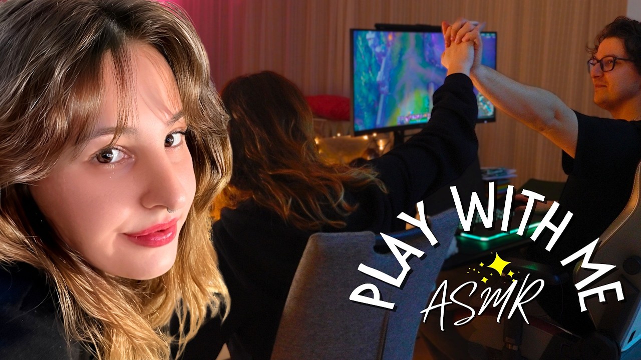 League of Legends ASMR... kind of lol ✨ Married Couple Playing Together 👩🏻‍❤️‍💋‍👨🏻🎮