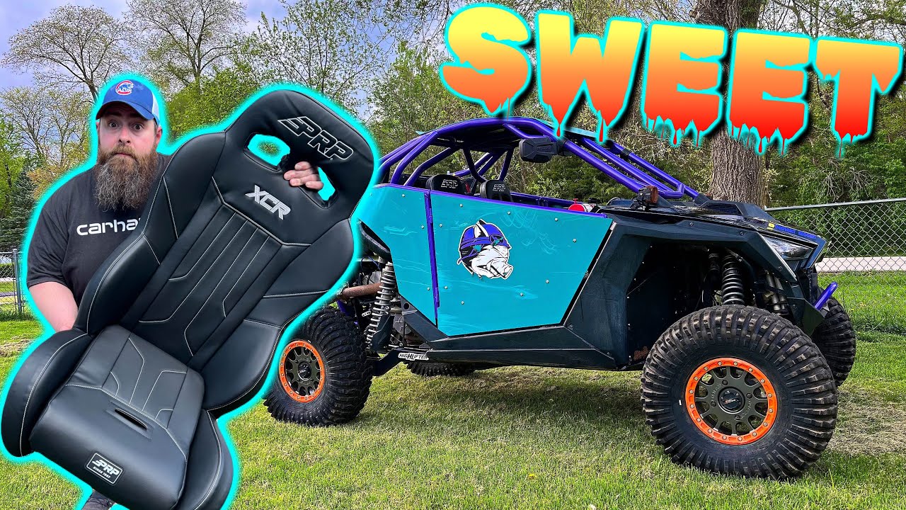 RZR Pro XP Gets A Set Of PRP XCR Suspension Seats With Quick Release Mounts....Thanks To Our Fans!