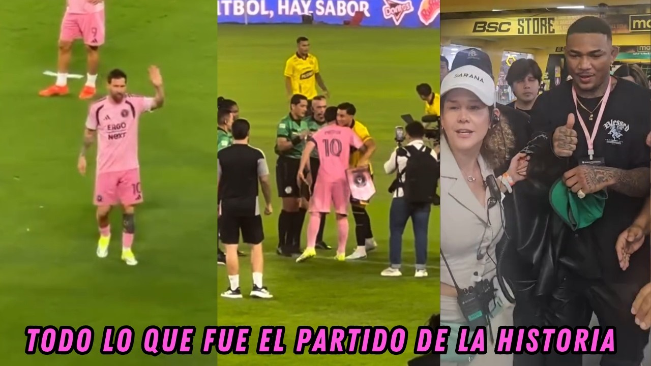 Todo lo que fue el partido de la Historia entre Barcelona SC vs Inter de Miami