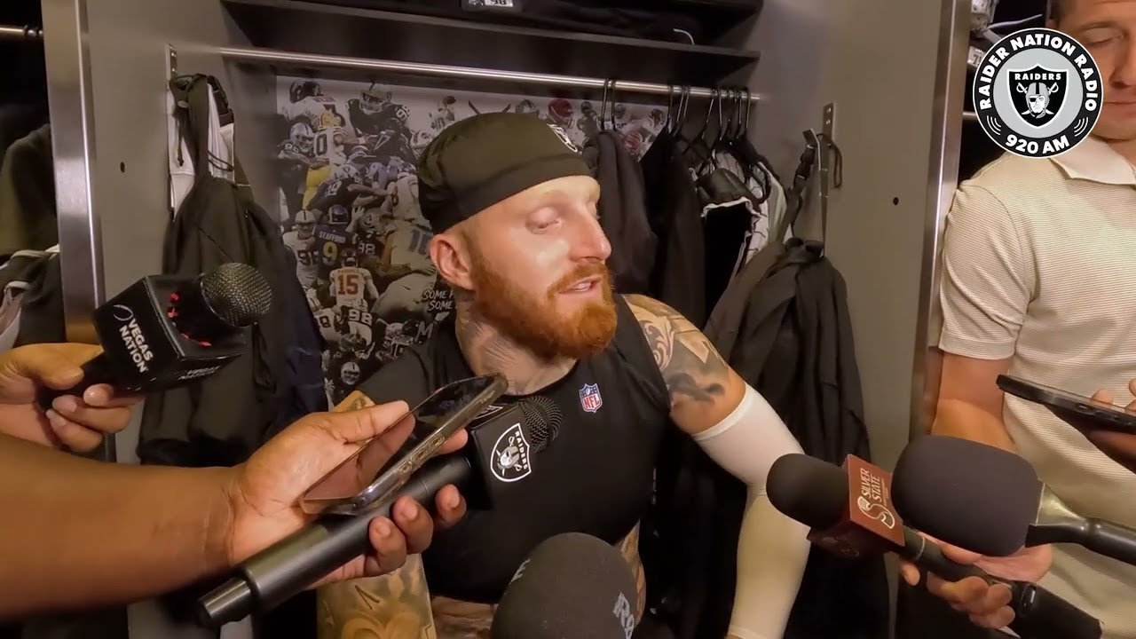 MAXX CROSBY & RAIDERS PREPARE FOR LA CHARGERS