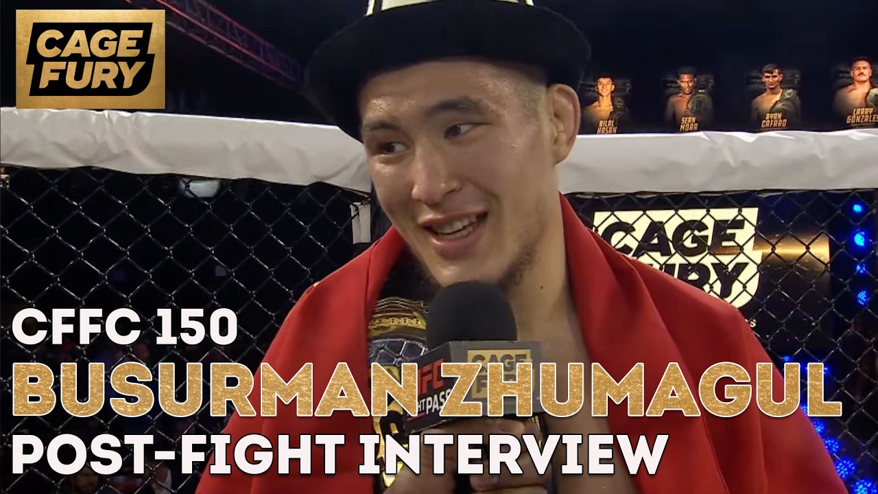 Чемпион CFFC Бусурман Жумагюль: &laquo;Я объявляю о своем решении. UFC, вперед!&raquo;