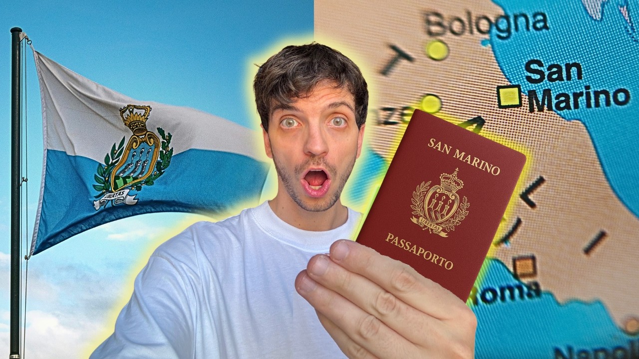Ho Ottenuto il PASSAPORTO DI SAN MARINO 🇸🇲