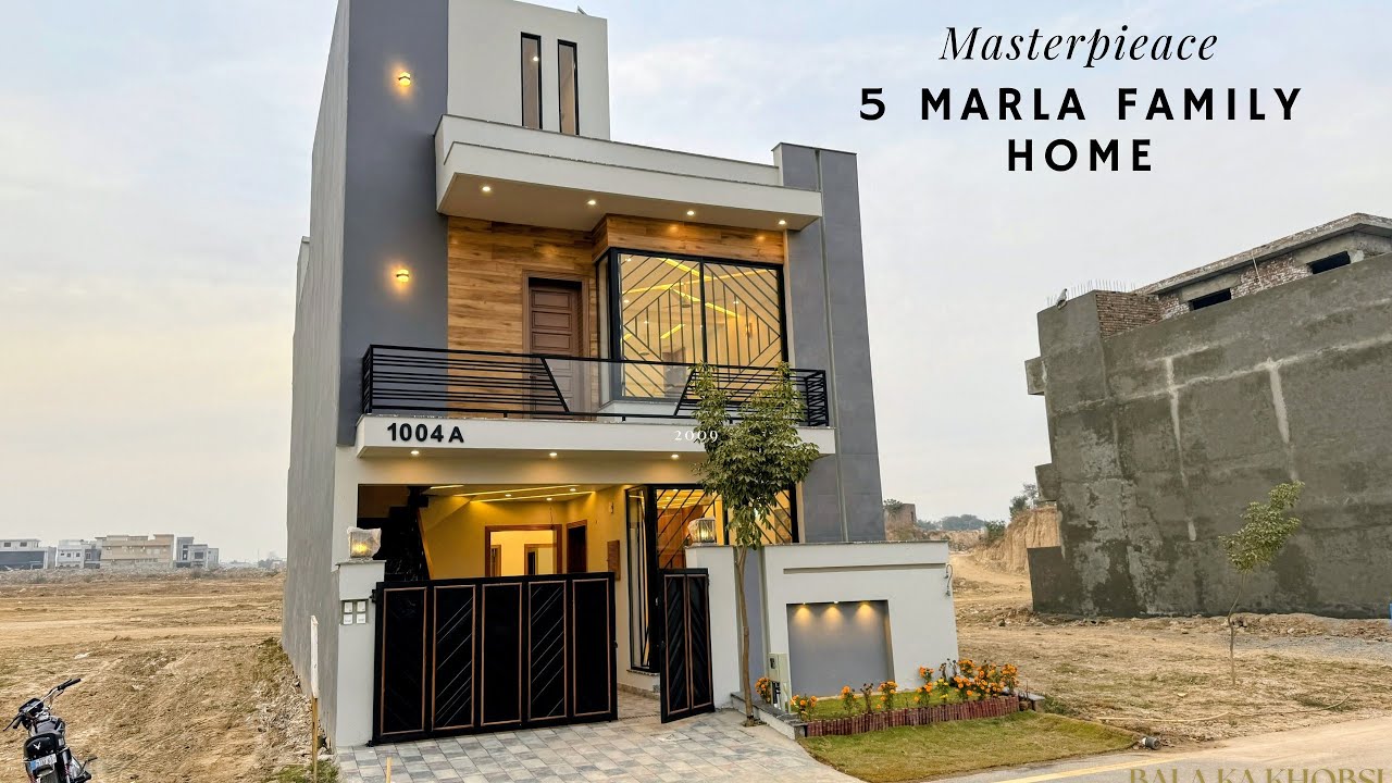 5 Marla Double Unit Most Beautiful House For Sale in Faisal Town