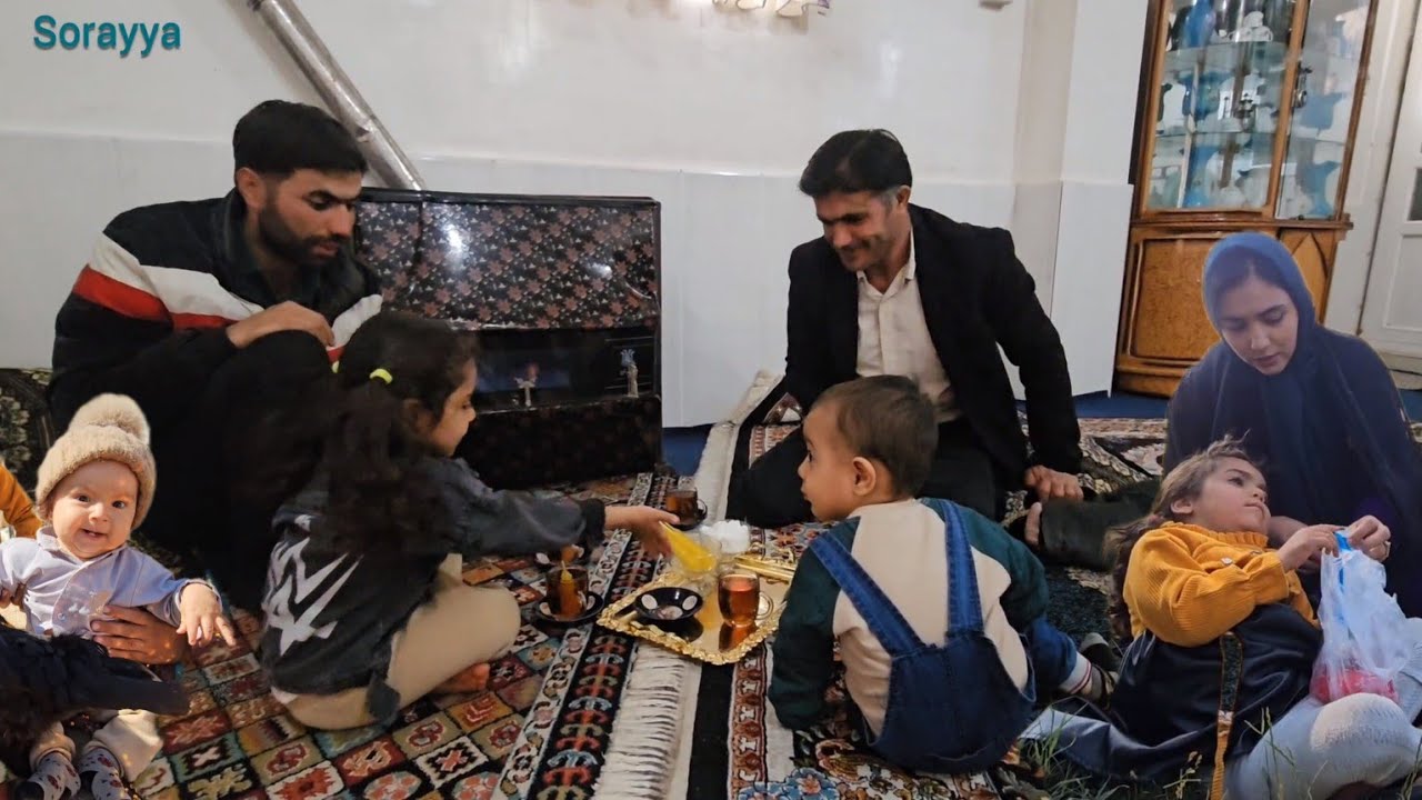 Why did Sorayya take Tayyebeh's children to Agha Ali's house?