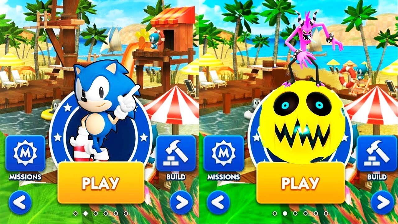 Sonic Dash with Classic Sonic vs Zazz! Boss Battle Android Gameplay 2019 HD