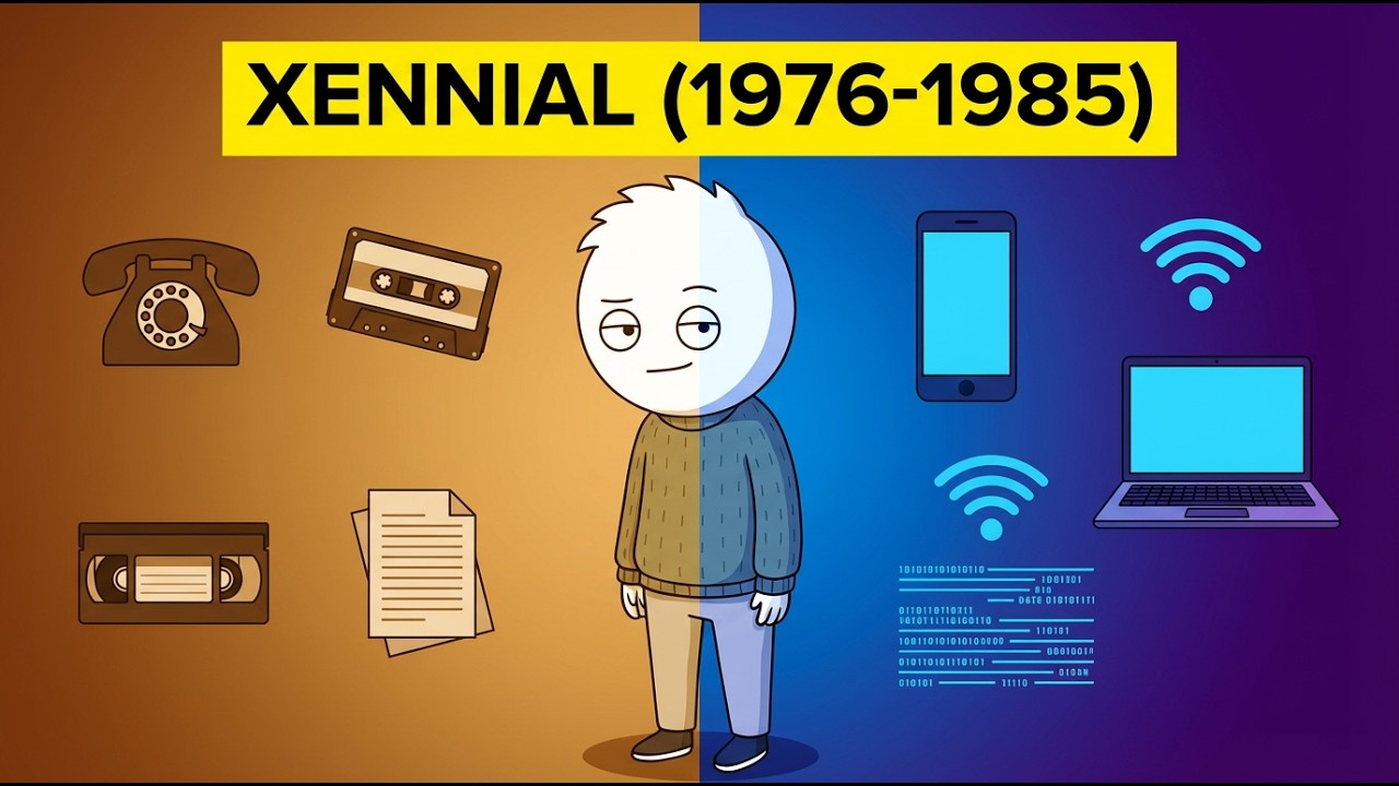 Psychology of Xennials (1976 - 1985)