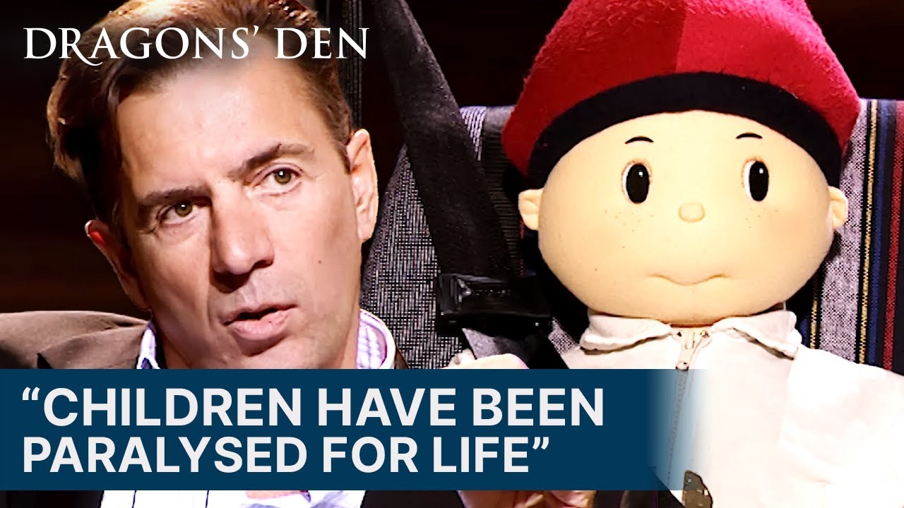 This Seat Belt Product Could Save Children's Lives | Dragons' Den