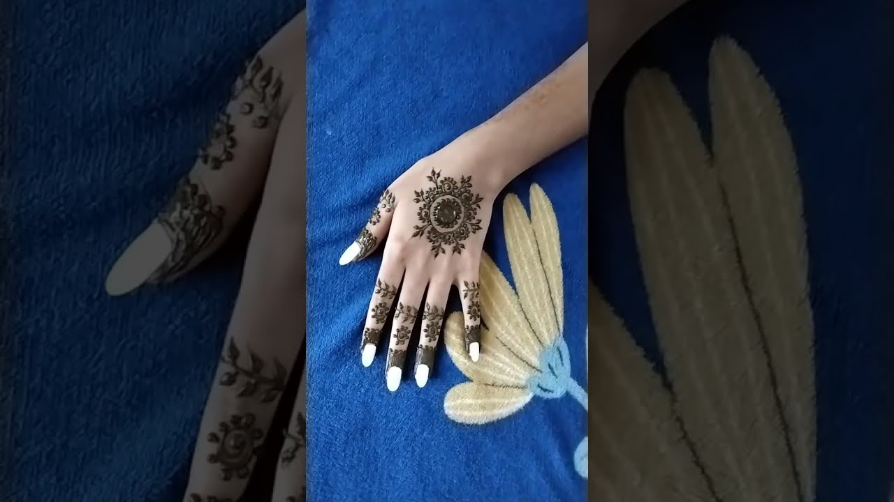 Let's do mehindi 🌸❤️ #mehandidesign  #mehndidesigns 
