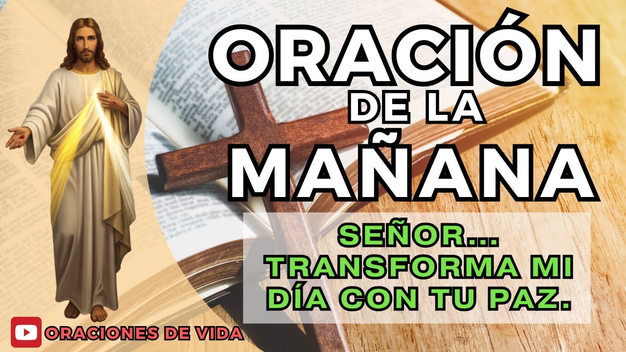 Oración de la Mañana DE HOY ✝️ | Filipenses 4:7 | Guía mi día con Tu paz.🌅🙏