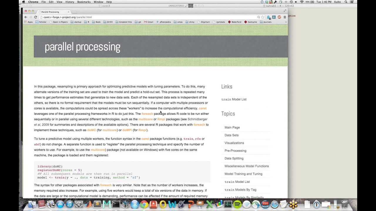 caret package webinar