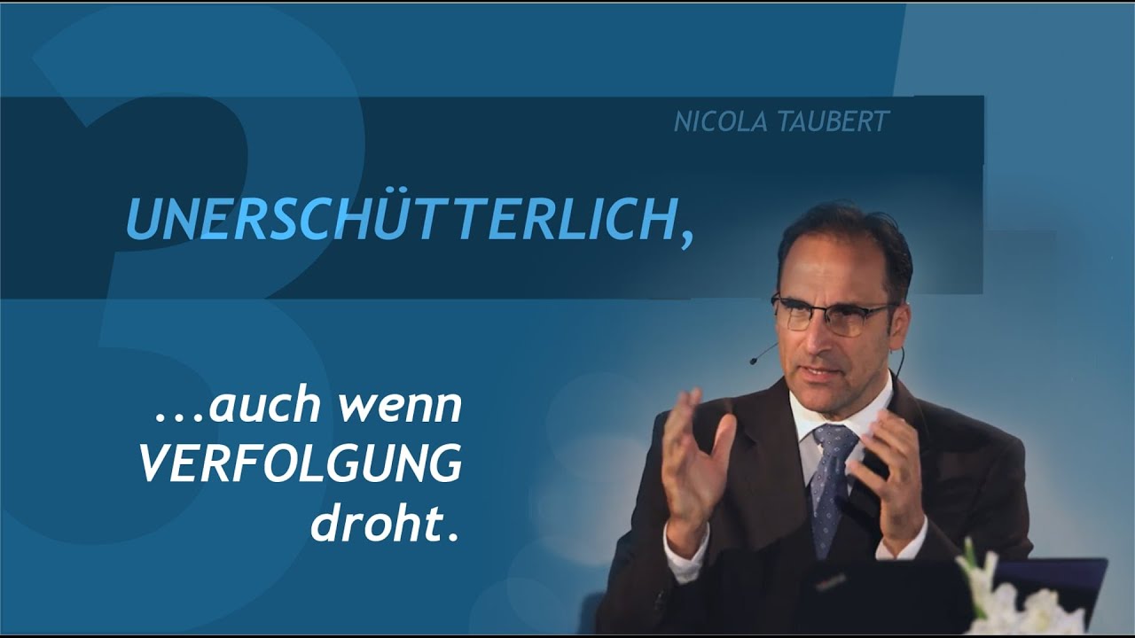 UNERSCH&Uuml;TTERLICH, auch wenn Verfolgung droht (3/5) | Nicola Taubert