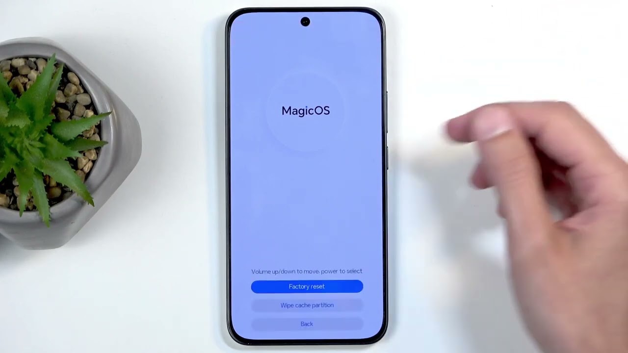 HONOR 400 — Сброс к заводским настройкам через режим восстановления