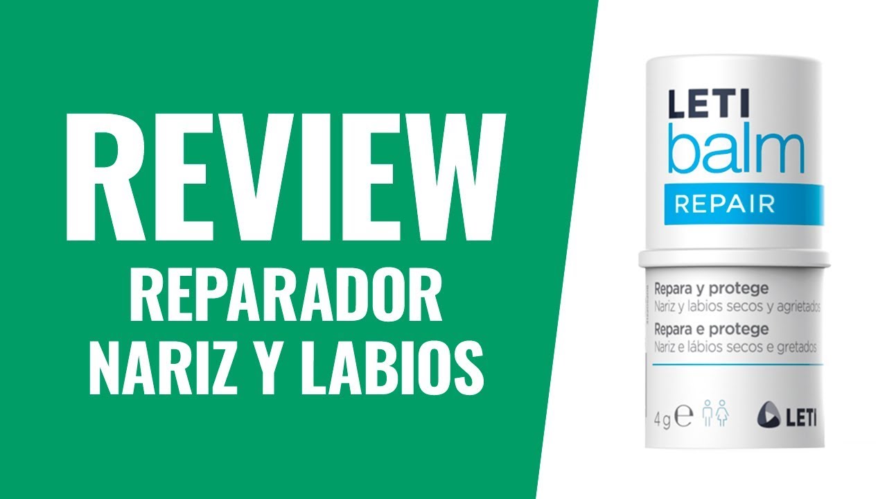 REVIEW LetiBalm Stick Reparador Nariz y Labios | DosFarma