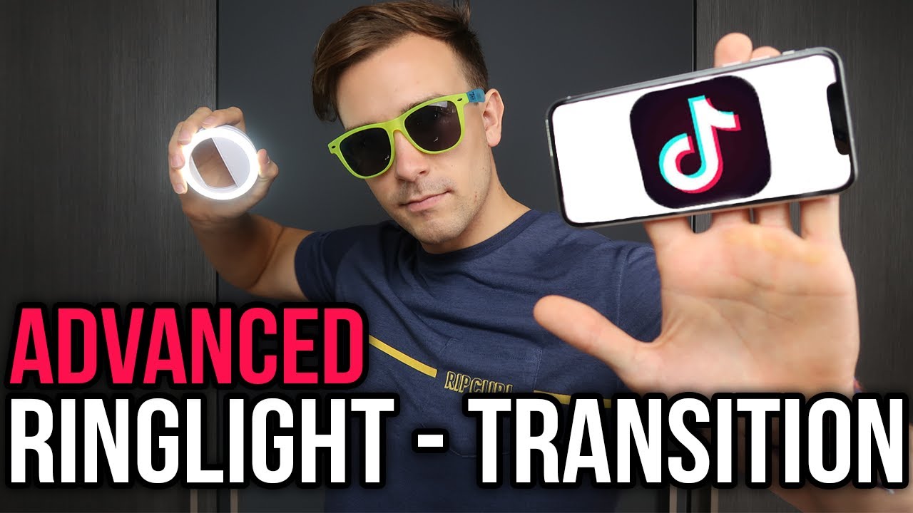 New TIK TOK Tutorial - Perfect Ring Light Transitions (ADVANCED)