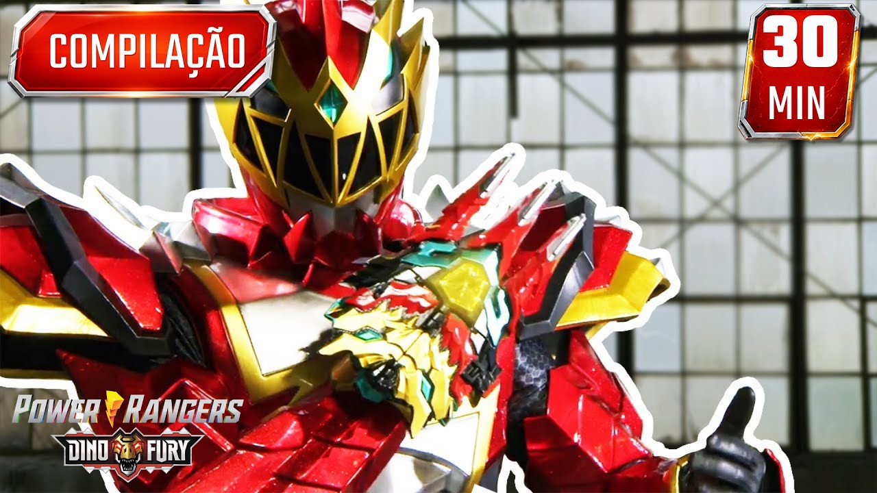 A Caçada 🌟 E09 🌟 Novo 🦖 Dino Fury Temporada 2 ⚡ Power Rangers Para Crianças