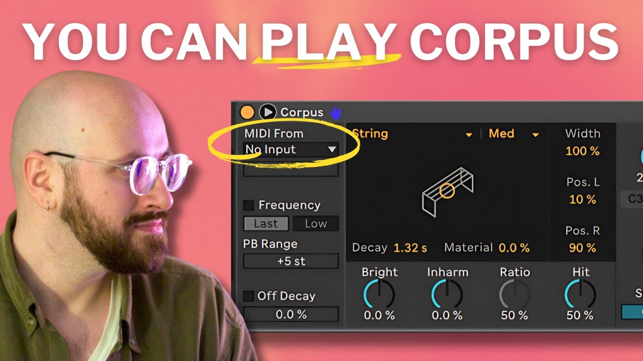 Ableton's Corpus can turn any sound into an instrument