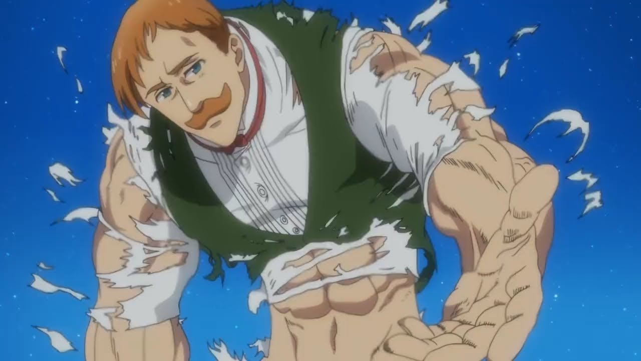 All Escanor Transformations in last season (English Dub) Seven Deadly Sins