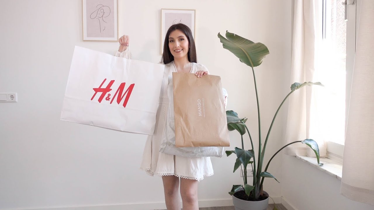 Spring H&M (and Mango!) try on haul 2021