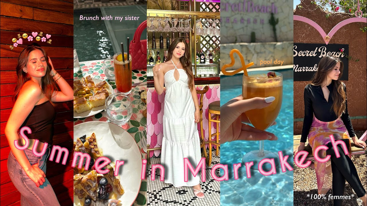 Spend the summer with me in MARRAKECH ✨