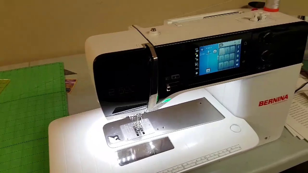 Threading the Bernina 590