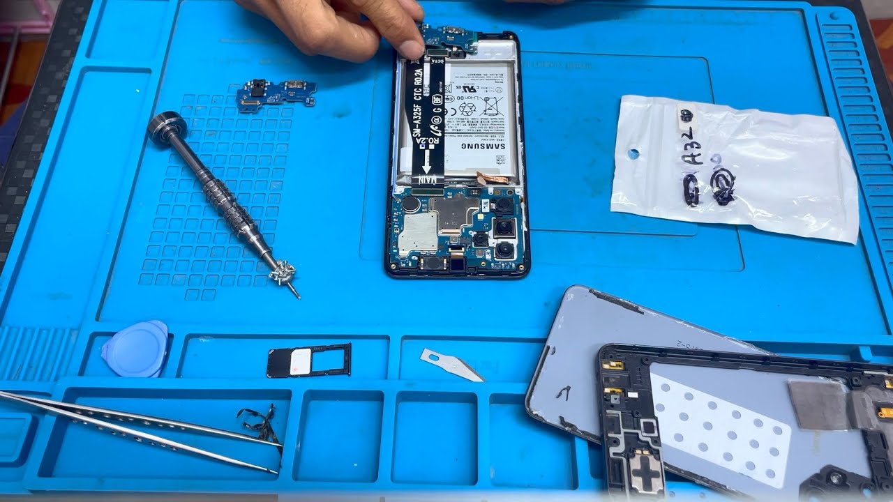 Samsung a32 charging system replacement | a32 charging port