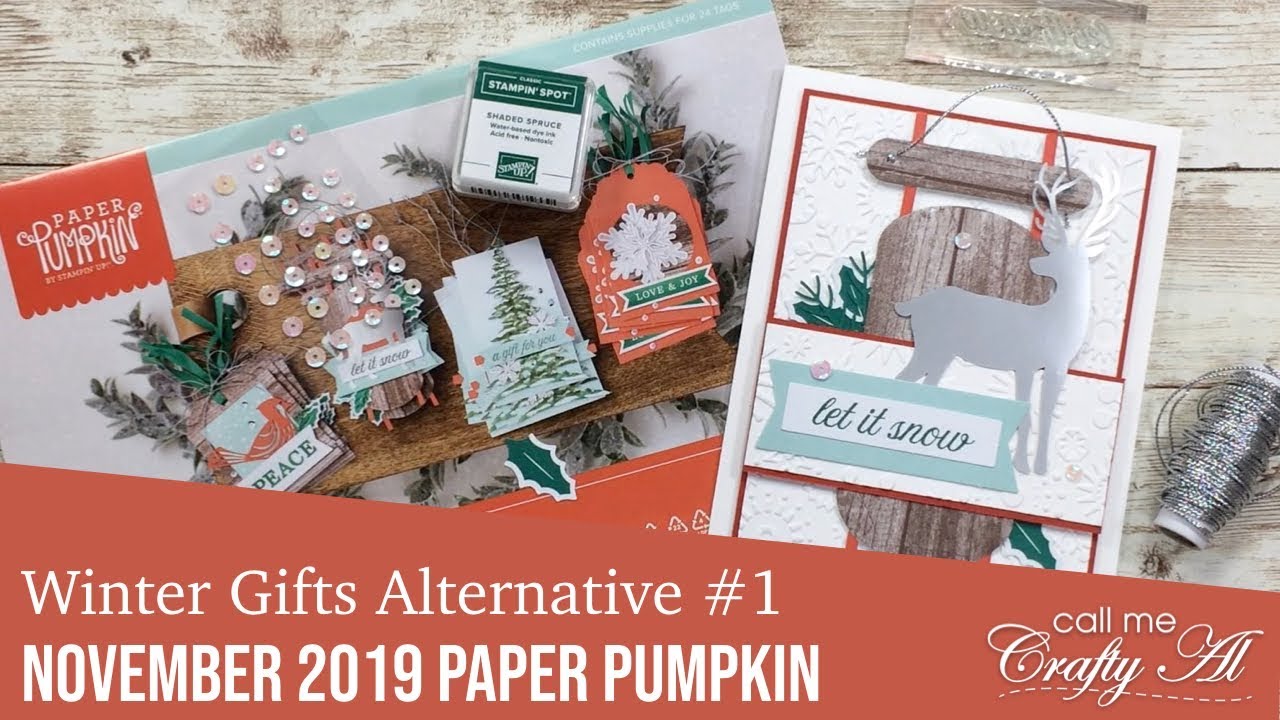 Alternative 1 | November 2019 Paper Pumpkin Kit