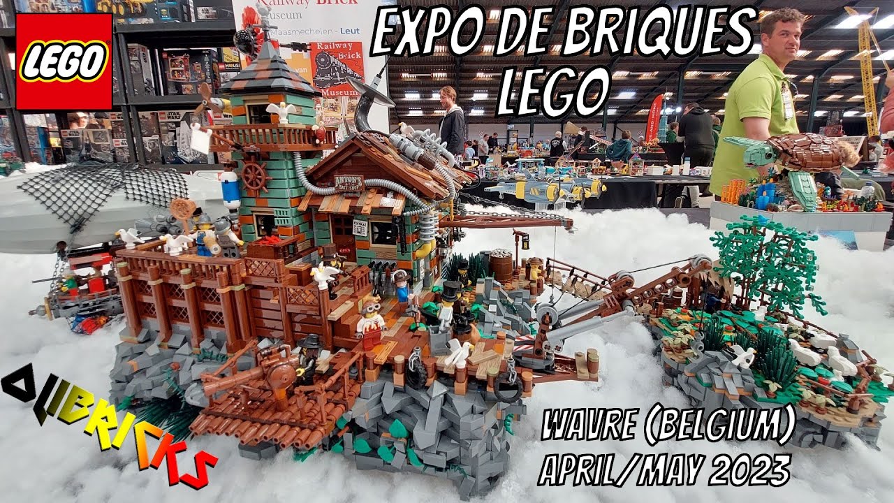 Expo de Briques LEGO - Wavre (Belgium) April/May 2023 ! FULL TOUR !!