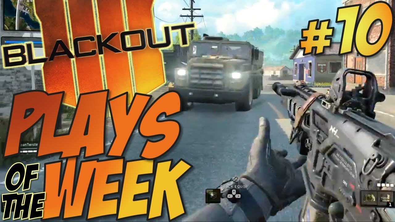 Call of Duty: Black Ops 4 - BLACKOUT Top 10 Kills Of The Week 10 #CODTopPlays