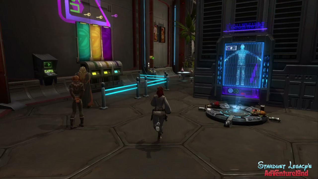 SWTOR Decorated fleet stronghold tour