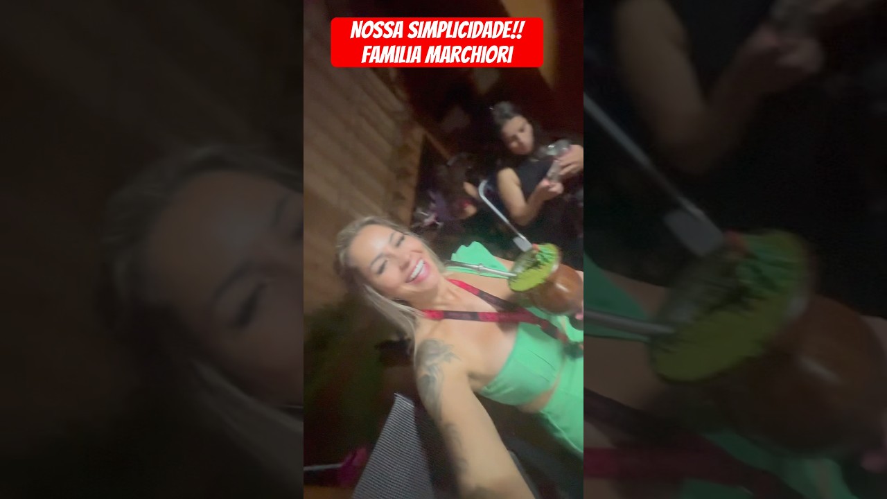 SIMPLICIDADE DA UNI&Atilde;O DA MINHA FAM&Iacute;LIA MARCHIORI!!!