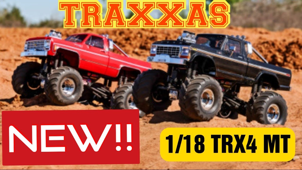 Traxxas Trx4 MT Ford F 150 Chevy K10,lo más nuevo de Traxxas by RcProGranada