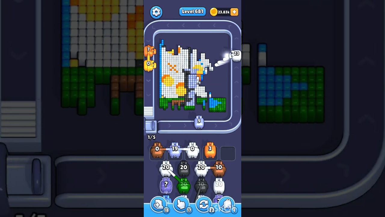 Pixel Flow — level 681