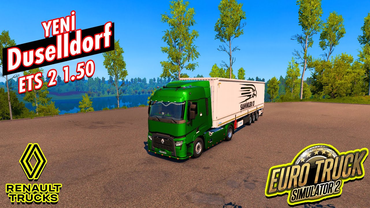 ETS 2 1.50 | Yeni Duselldorf keşfediyoruz #BirSevdadırRenaultT
