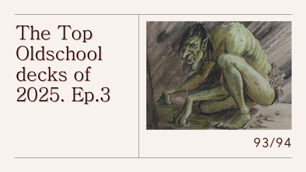 The Top Decks of Oldschool MTG - An X-Point Podcast with Tim K - Episode 3 #mtg9394 #xpointsmtg