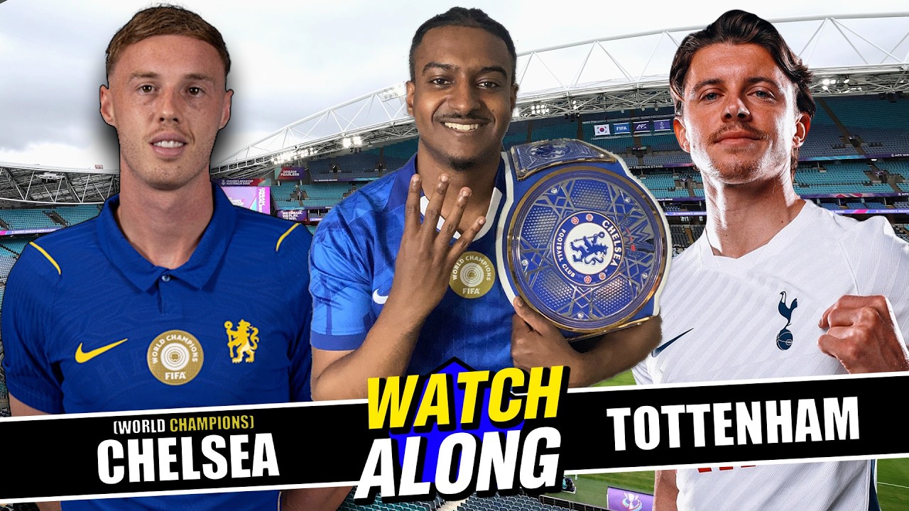 LIVE: WERELDKAMPIOENEN CHELSEA 1-2 TOTTENHAM KIJK LANG @WabbSports