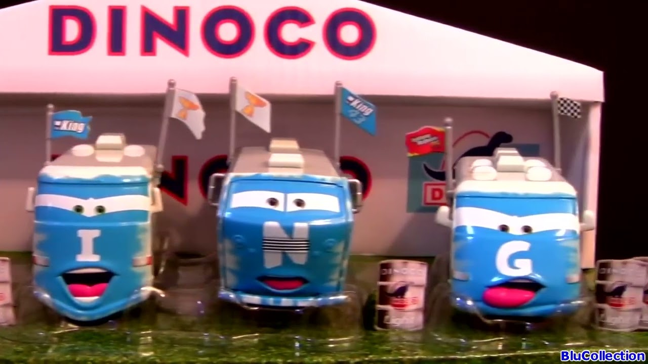 CARS Convoy Brothers EXCLUSIVE Disney D23 Expo 2013 Pixar 4 pack Diecasts RV Trucks Collection