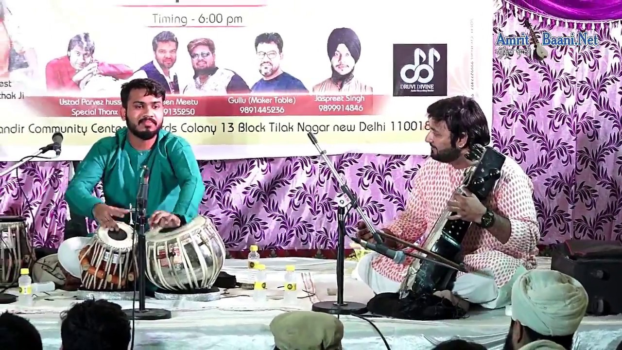 Tabla (Solo)  By Yashwant Viashnav & Sarangi By Ahsan Ali 20 Sep 2017 At Tilak Nagar,New Delhi.