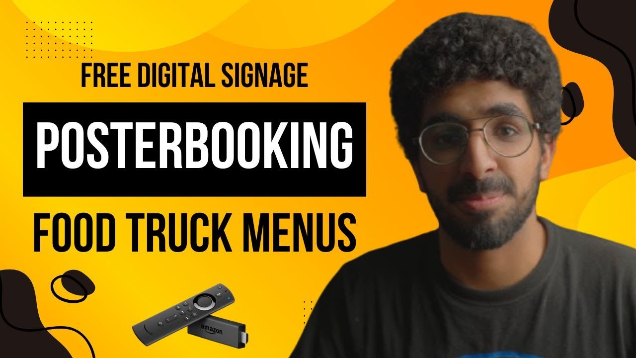 Food Truck Digital signage 2024