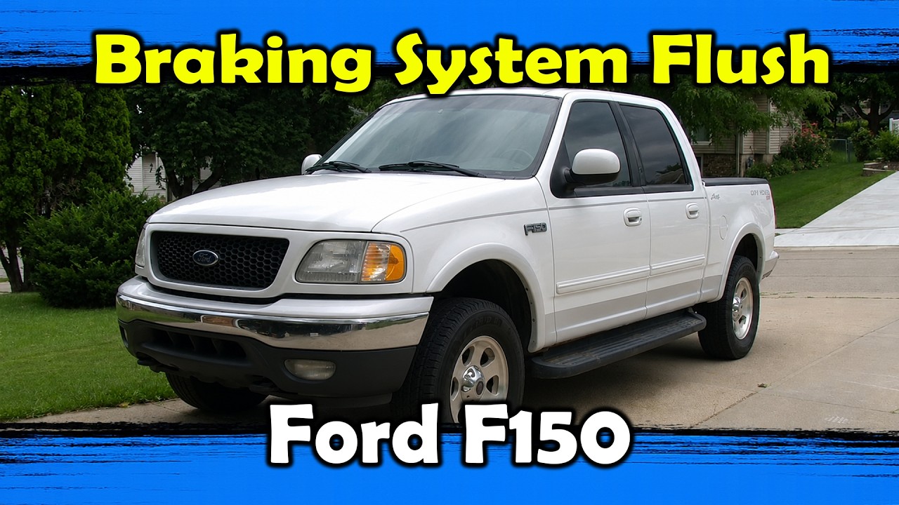2001 Ford F150 Brake Fluid Replacement (Bleeding, Flushing, Breaks)