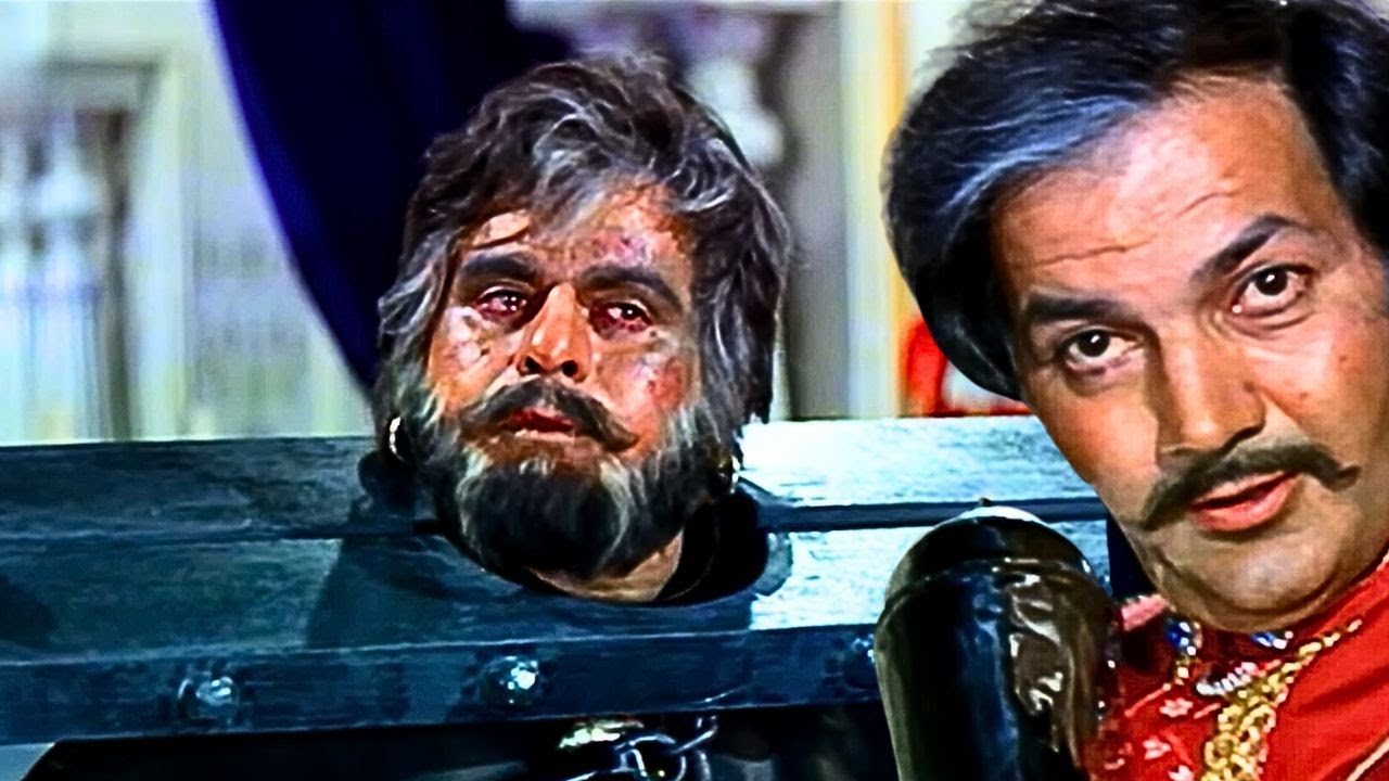 मौका नहीं मिला वरना तेरी गर्दन काट देता | Dilip Kumar और Prem Chopra जबरजस्त सीन | Kranti Movie 1981