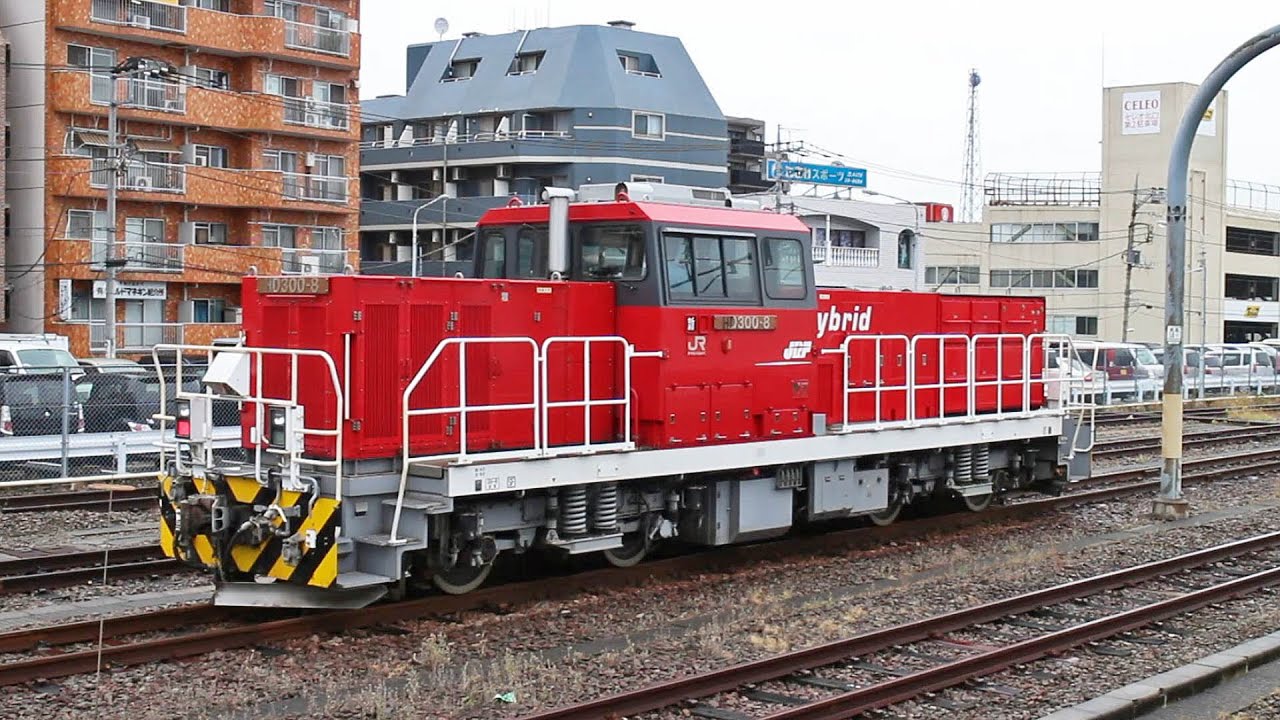 【HD300】システム起動音～発車音 中央本線 八王子駅 / JR貨物